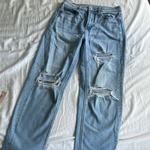 classic ripped jeans size 4
